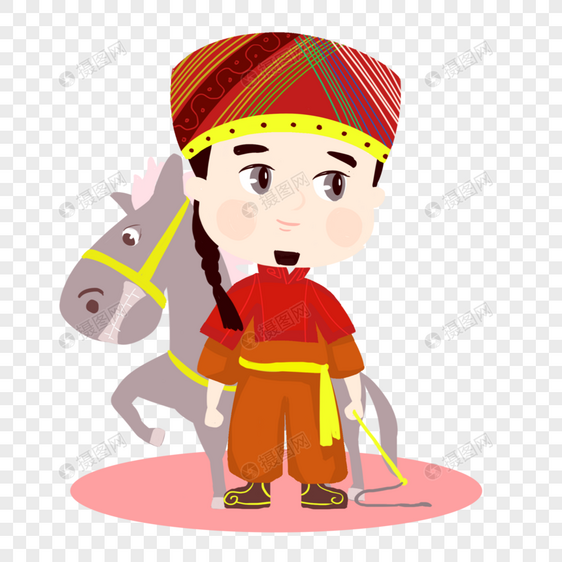 训马的蒙古族男人图片
