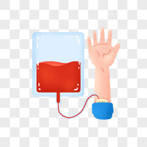世界献血日献血抽血图片