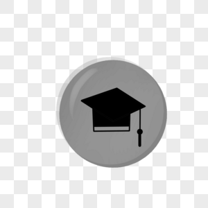 毕业帽图标毕业元素图标高清图片