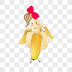 香蕉小姐图片