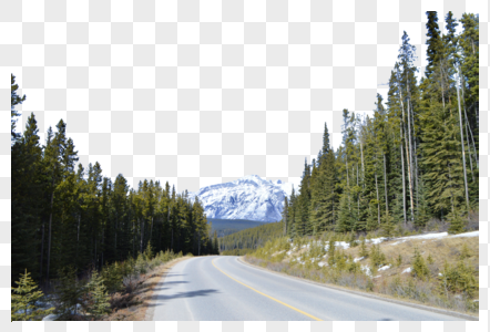 加拿大班夫国家公园国道公路图片