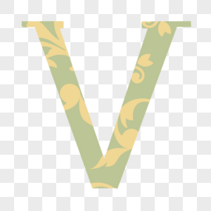 字母v图片