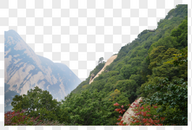陕西西岳华山自然风光图片