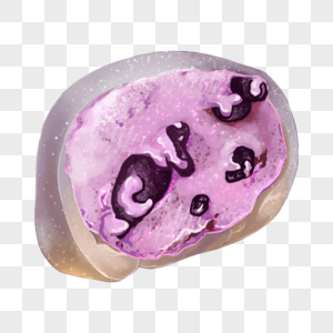紫薯雪媚娘图片