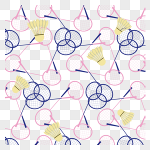 羽毛球拍底纹图片