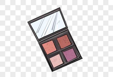 卡通小元素眼影素材