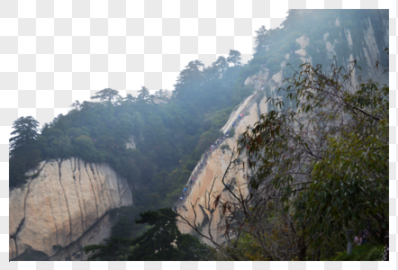 陕西西岳华山自然风光图片