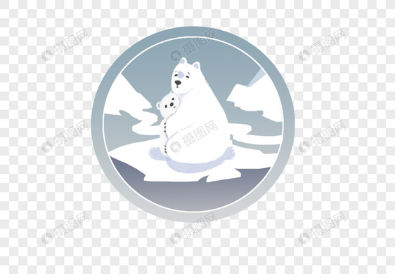 救救北极熊图片