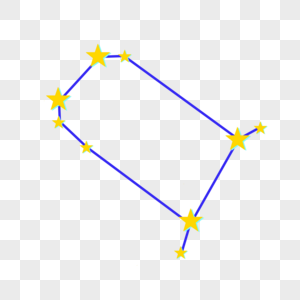 双子座星座手绘双子座高清图片