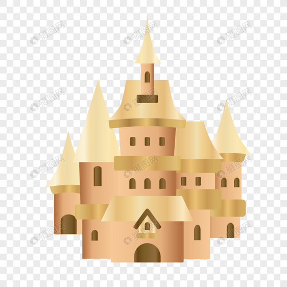 AI矢量图欧式建筑西方城堡名胜景点建筑物图片