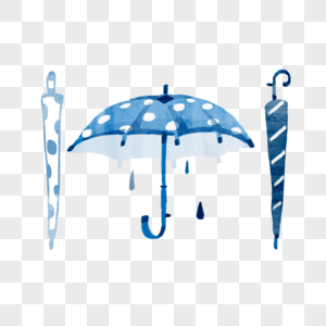夏日雨伞图片