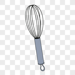 打蛋器插画图片
