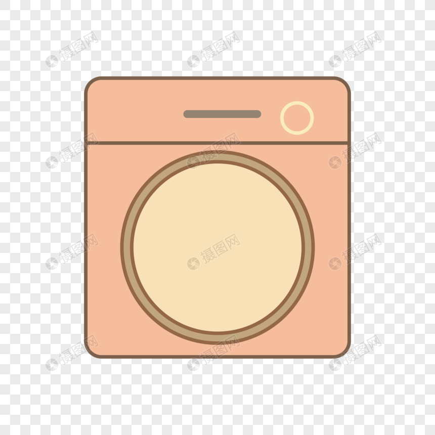 洗衣机扁平图标图片