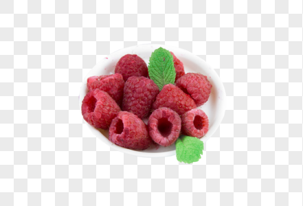 美味红色树莓图片