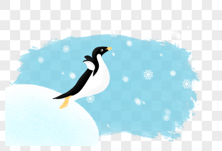 跳水企鹅企鹅跳水高清图片