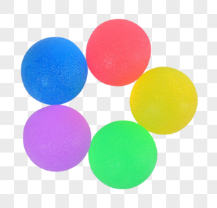 彩色瑜伽球图片