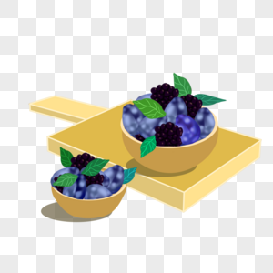 蓝莓桑葚图片