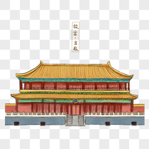 中国风故宫宫殿图片