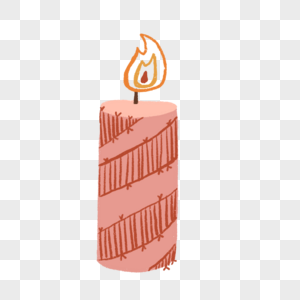 猪你生日快乐之吹个大蜡烛高清图片