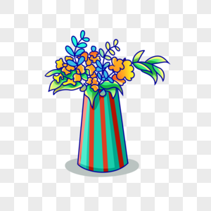 花瓶卡通图片 花瓶卡通素材图片大全 摄图网