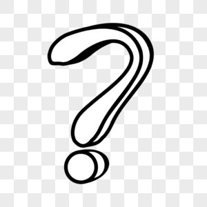 白色卫星接收图片白色问号素材