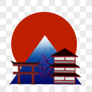日本景色标志图片