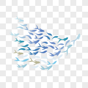 世界海洋日鱼群图片
