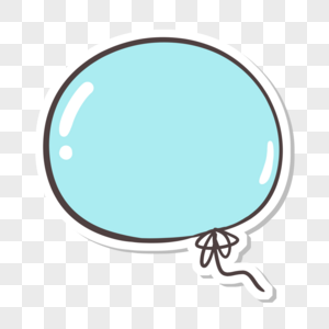 气球对话泡图片