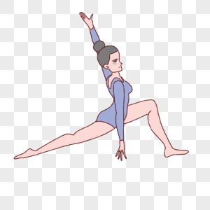 奥利匹克日跳体操的女运动员图片