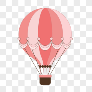 热气球情人节热气球高清图片