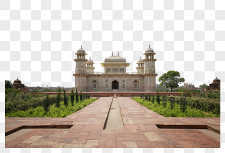 印度阿格拉地标小泰姬陵建筑高清图片