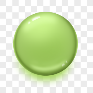 绿色圆形按钮标签图片