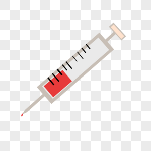 献血针管元素图片