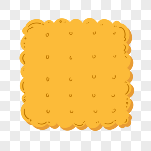 饼干边框黄色饼干类高清图片