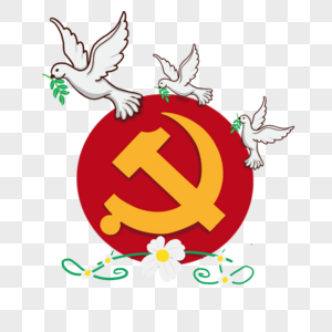 党徽动态素材图片