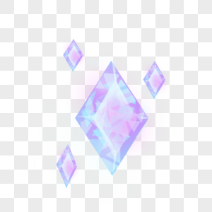 水晶宝石蓝色水晶高清图片