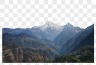 尼泊尔徒步山路风光风景图片