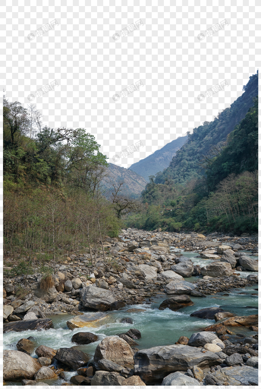 尼泊尔徒步山路风光风景图片