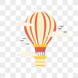 热气球上升热气球高清图片