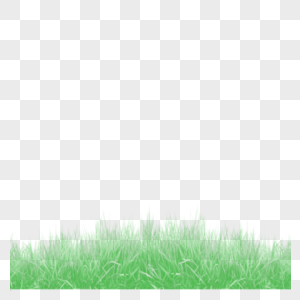 绿草如茵自然界边框底纹分隔线png免抠元素图片