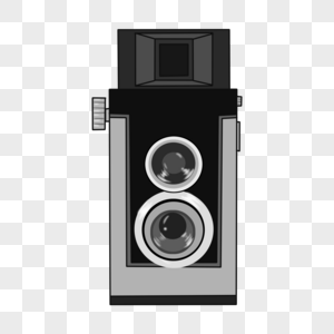 黑灰色相机复古摄像机高清图片