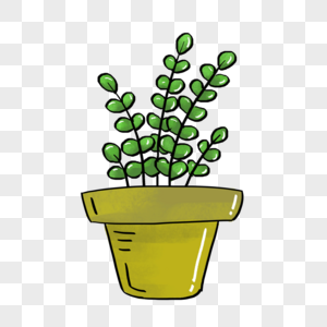 手绘卡通植物花图片