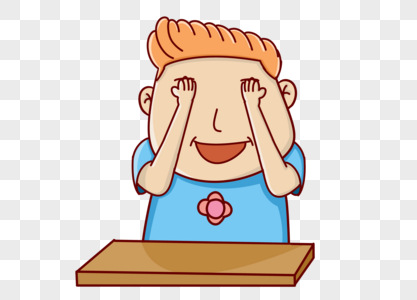 眉毛遮住遮住眼睛素材