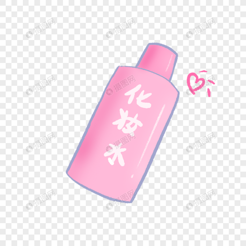 手绘化妆水