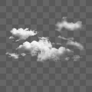 漂浮白云云朵天气云高清图片