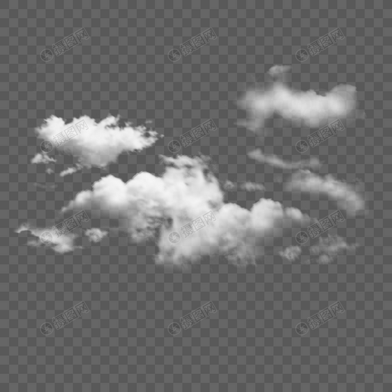 漂浮白云云朵天气云图片