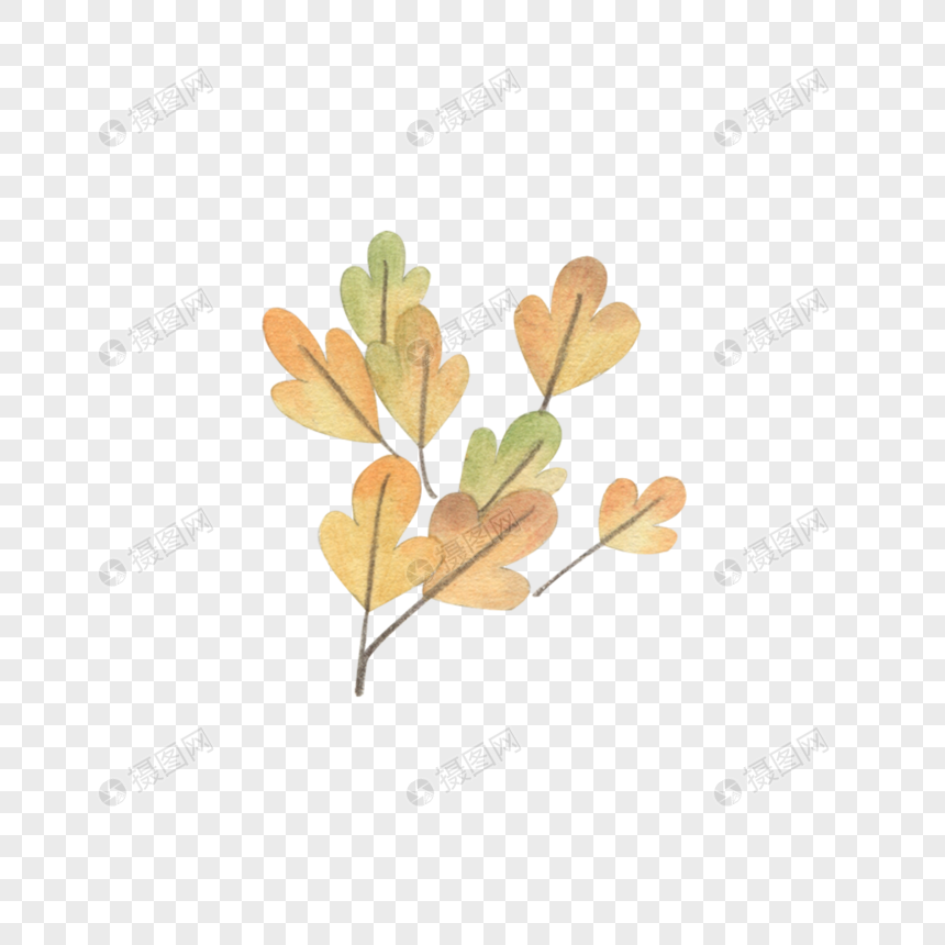 秋叶元素素材下载 正版素材 摄图网