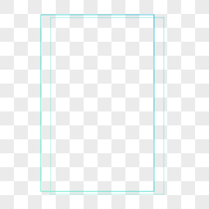 蓝色线条边框图片
