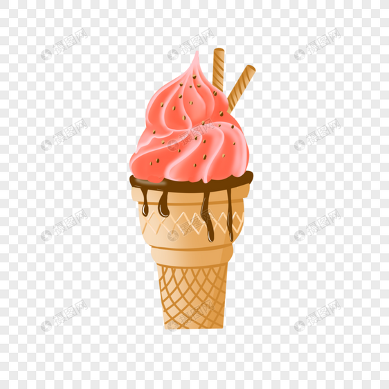 夏天的冰淇淋图片