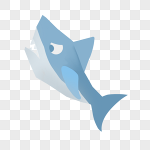 Q版鲨鱼图片